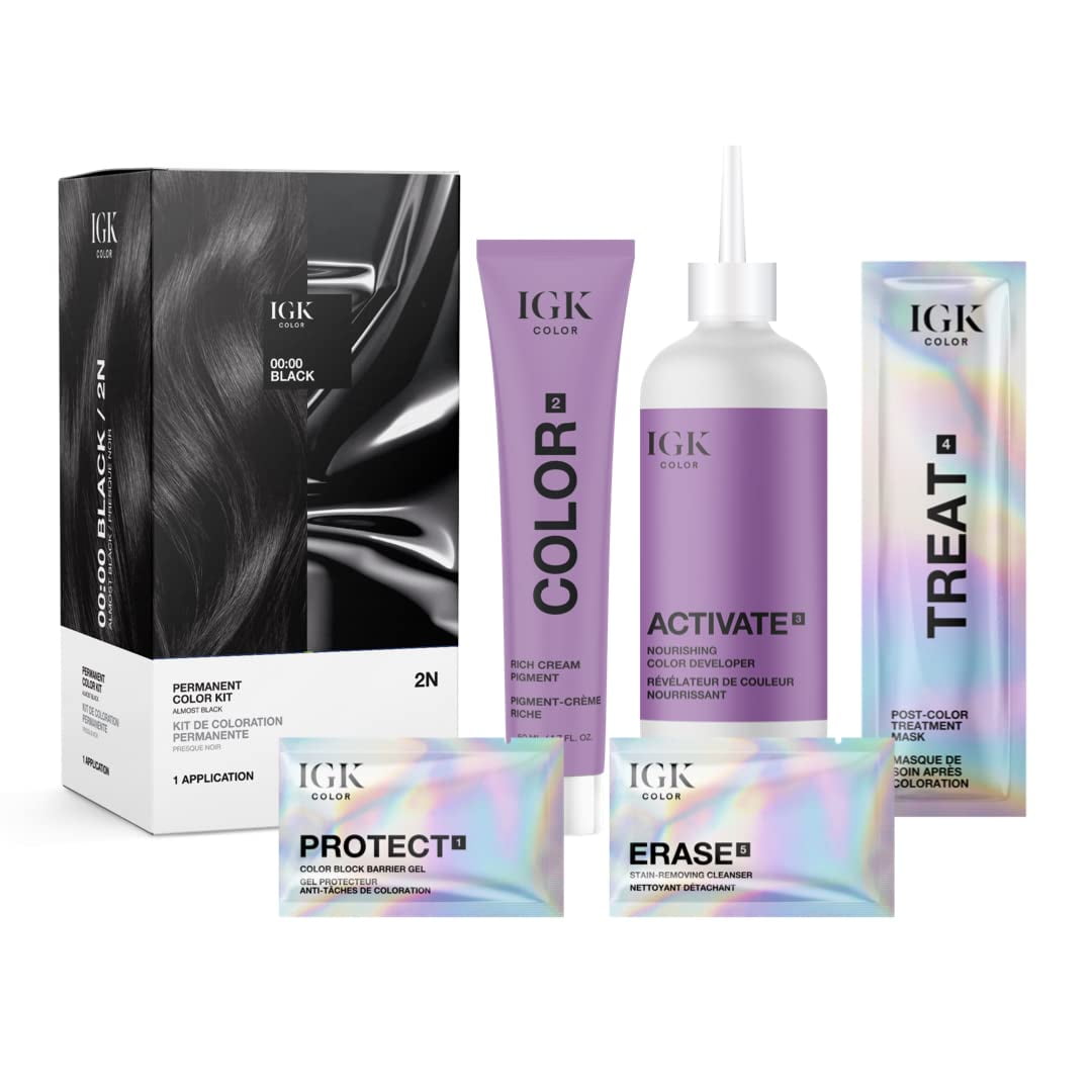 IGK - Permanent Color Kit - 1-800 Espresso 5GA - Walmart.com