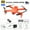 F, variant on Drone K5 Mini Drone Aerial Photography 4K Dual-lens High-Definition Quadcopter Toy Drones Gifts for Adults Kids