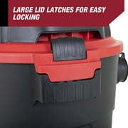 Hyper Tough 5 Gallon Wet/Dry Vacuum for the Car, Garage, Home or Workshop