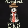 thumbnail image 3 of CafePress - Mini Schnauzer Dad Men's Dark Pajamas - Men's Dark Loose Fit Cotton Pajama Set, 3 of 7