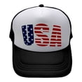 thumbnail image 5 of FUZHIQ USA Embroidery Patriotic Hat, Adjustable Mesh Back Breathable Baseball Cap 250th Anniversary Hat for Daily & Holiday Wear, 5 of 6