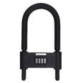 thumbnail image 2 of Grillete Candado De Combinación De 4 Dígitos Candado En U Para Bicicleta Antirrobo De Alta Resistencia Con Grillete Ajustable Para Puerta De Vidrio, Puerta, Cobertizo, Cerca,, 2 of 7