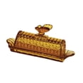 thumbnail image 3 of Fiocias Butter Dish with Lid Butter Holder Multifunctional Dustproof Cover Cheese Keeper Gold, 3 of 9