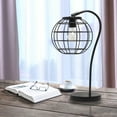thumbnail image 4 of All the Rages LHT-5061-BK Lampe de Table en Métal Arqué Lalia, Noir, 4 of 4