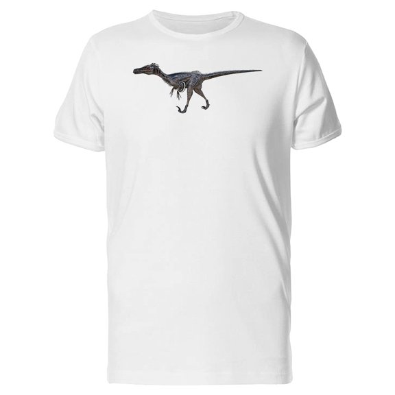 Velociraptor Illustration Tee Men's -Image by Shutterstock