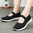thumbnail image 2 of asdoklhq Womens Casual Shoes,Women's Casual Breathable Wedges Slip On Walking Sneakers Loafers Shoes, 2 of 9