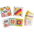 Mrigtriles 50 Mix & Match Designs The Granny Square Card Deck,Knitting