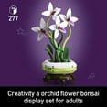 thumbnail image 2 of BrixVibe Orchid Flowers Building Blocks Set Compatible with Lego Botanicals Plants for Adults 277pcs, 2 of 5