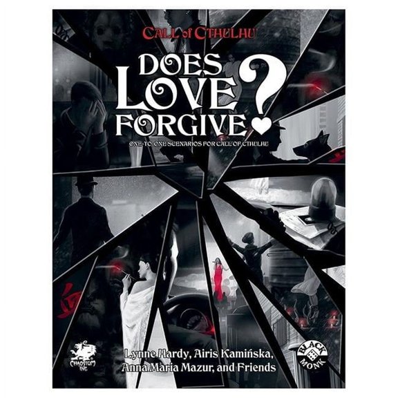 Chaosium Call of Cthulhu Adventures Does Love Forgive Role Playing Games