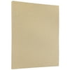 JAM Parchment 24lb Paper, 8.5 x 11, Natural Recycled, 100 Sheets/Pack