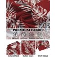 thumbnail image 5 of COOFANDY Hawaiian Shirts for Men Short Sleeve Button Down Shirts Summer Shirts, 5 of 6
