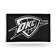 Oklahoma City OKC Thunder Carbon Fiber Design 3X5 Indoor Outdoor Banner Flag