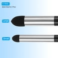 thumbnail image 3 of Uxcell Artist Blending Sponge Pen, 4 Pcs Double Headed Rubbing Sketch Pen Brush for Artist Lightening Highlight, Silver, 3 of 6