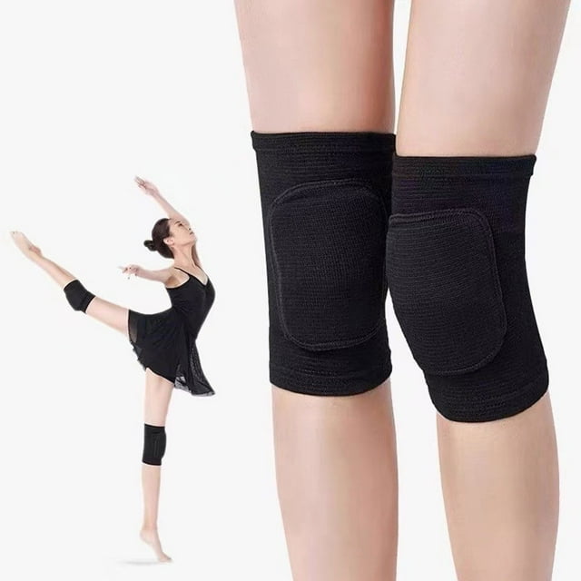 Rodilleras de voleibol para bailarines, suaves y transpirables, para voleibol, fútbol, baile, yoga, tenis, correr, ciclismo, entrenamiento, escalada, para hombres, mujeres y niños. Rodilleras