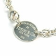 thumbnail image 1 of Pre-Owned TIFFANY & Co. Return to Tiffany Oval Tag Choker Necklace, 925 Sterling Silver, 52.6g,..., 1 of 7
