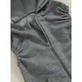 thumbnail image 6 of Infant Baby Girl Easter Romper Sleeveless Zipper Up Front Pocket 3D Rabbit Ear Jumpsuit Hooded Bodysuit, 6 of 8