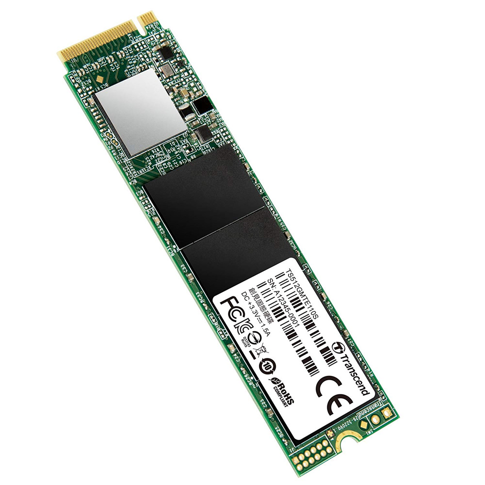 Transcend TS512GMTE110S 512GB PCIe SSD 110S - image 3 of 4