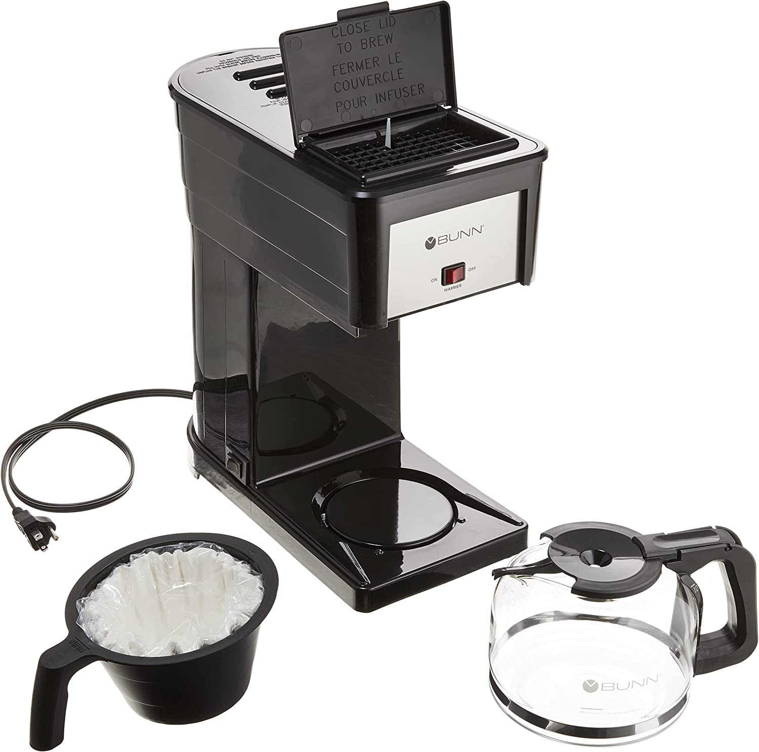 BUNN Black 10 Cup Drip Coffee Maker - image 5 of 15