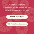 thumbnail image 5 of Celebrate Vitamins CelebrateONE 45 Once Daily Bariatric Multivitamin with Iron Chewables, 45 mg of Iron, Tropical Twist, 30 count, 5 of 5