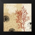 thumbnail image 2 of Venter, Tandi 20x20 Black Modern Framed Museum Art Print Titled - Coral Impressions II, 2 of 5