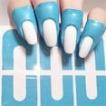 thumbnail image 1 of Nail Oil Spill Prevention U - shaped Nail Sticker Environmental Adhesive|Blue, 1 of 1