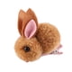 thumbnail image 4 of Pinza para el pelo de conejito de dibujos animados, horquilla de conejo de peluche suave hecha a mano, Mini pinza para el pelo multiusos para niños, 4 of 10