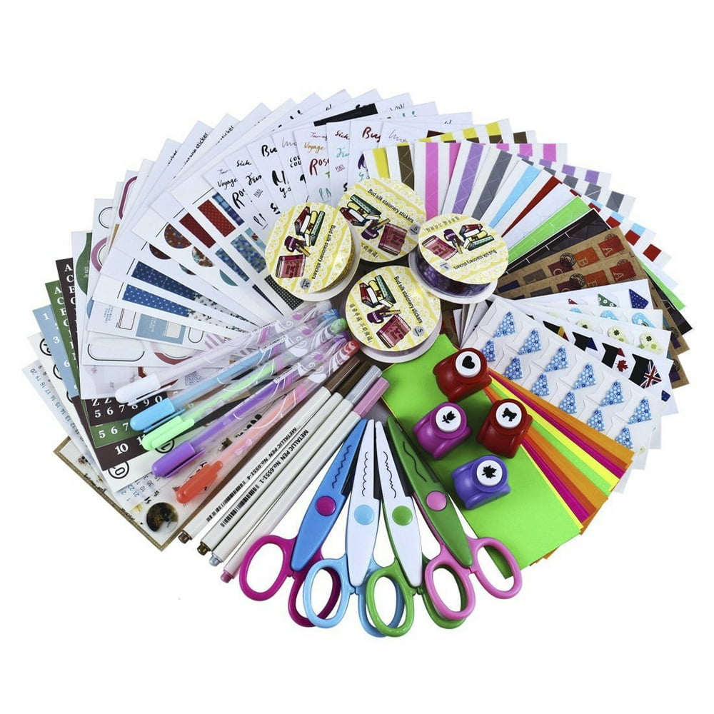 SICOHOME Scrapbook Kit,Scrapbooking Supplies for Teen Girls