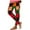 #0003-Red, variant on Leggings for Women, Carnival Leggings Printed Legging Footless Elastic Yoga Pants, High Waist Power Flex Leggings for Fitness Running