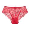 

RPVATI Women Sexy Lace Floral See Through Underwear Low Waisted Thong Breathable Panties