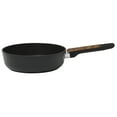 thumbnail image 3 of Oster Platinum Oxburg 14 Piece Forged Aluminum PFA Free Non-toxic Premium Ceramic Non Stick Interior Cookware & Kitchen Tools Set - Black W. Wood Handles, 3 of 20