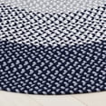 thumbnail image 3 of SAFAVIEH Braided Sherwood Bordered Reversible Area Rug, Gray/Blue, 5' x 5' Round, 3 of 10