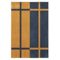 thumbnail image 4 of Casavani Cotton Handblock Printed Dhurrie Blue Hallway Runner Area Rug Outdoor Rug 4x10 feet, 4 of 7