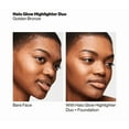thumbnail image 5 of Smashbox Halo Glow Highlighter Duo - Golden Bronze 0.17oz (5g), 5 of 5