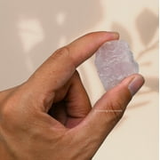 Rose Quartz Raw Crystals and Healing Stones (1 Piece)