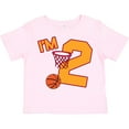 thumbnail image 3 of Inktastic Im Two Second Birthday Basketball Boys or Girls Toddler T-Shirt, 3 of 5