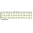 thumbnail image 3 of Ambesonne Teal and Brown Fabric by the Yard Upholstery, Sea Shells and Dots, 2 Yards, Ivory and Cocoa, 3 of 5
