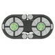 thumbnail image 2 of Almohadilla de enfriamiento plegable para computadora portátil USB, ventiladores dobles de 500 RPM-2500 RPM de poco ruido para computadora portátil, 2 of 8