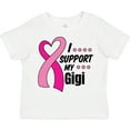 thumbnail image 3 of Inktastic Breast Cancer Awareness I Support My Gigi with Pink Ribbon Boys or Girls Toddler T-Shirt, 3 of 5
