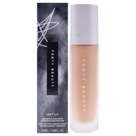 Fenty Beauty Soft Lit Naturally Luminous Longwear Foundation - 240 Light Medium Warm Golden , 1.08 oz Foundation