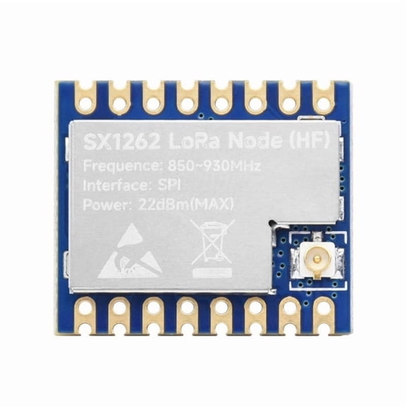Long Range SX1262 LoRa Module for Sub GHz Frequency Band with TCXO Component