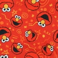 thumbnail image 6 of Sesame Street Elmo Pajamas Girls' 2-Piece Long Sleeve Pant Lounge Sleep Set, 6 of 7