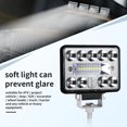 thumbnail image 4 of Spotlight del coche 15W 6000k impermeable floodlight ligero suave LED de trabajo de trabajo para camión SUV Jooan Modelo, 4 of 6