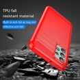 thumbnail image 6 of for Samsung Galaxy A23 5G case,Galaxy A23 case with HD Screen Protector,Fashion Shock-Absorption Flexible TPU Bumper Soft Rubber Protective Case Cove for Samsung Galaxy A23 (Red Brushed TPU), 6 of 16