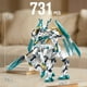 thumbnail image 5 of High Godo Dragon Transforming Mech Building Blocks Set 2 en 1 Warrior City Action Robot Model Building Kit 731 piezas Cool Rider Mech Toys Regalo para adultos y niños Niños 8 10 12, 5 of 5