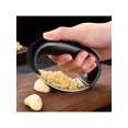 thumbnail image 2 of 1pc Stainless Steel Garlic Press Peeler Mincer Kitchen Tool, 2 of 5