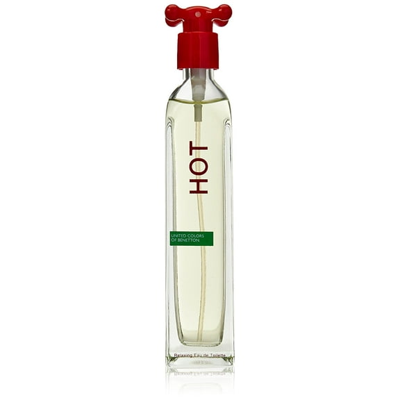 Hot by United Colors of for Women - 3.3 Ounce EDT Spray, Hot By Benetton