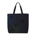 thumbnail image 1 of Easygdp Modern Hexagonal Neon Grid Bolsa Tote para Mujer, Bolso de Hombro para Trabajo, Playa, Viajes, Compras y Supermercado, 1 of 7