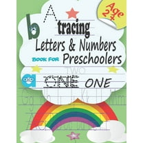 Numbers and Letters Tracing Books: Letter Tracing Book for Preschoolers ...