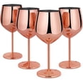 thumbnail image 2 of Copa de vino tinto de una sola capa de acero inoxidable 304 de 550 ml, copa de vino galvanizada resistente a caídas tipo tambor de gran capacidad colorida, 2 of 6