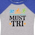 thumbnail image 4 of Inktastic Triathlon Sports Quote Must Tri Boys or Girls Baby Bodysuit, 4 of 5